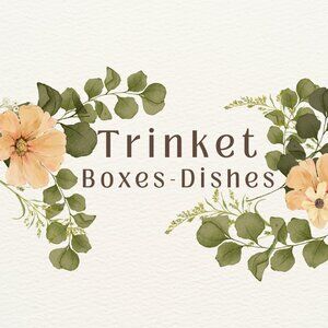 Trinket Keepsake Boxes Dishes
